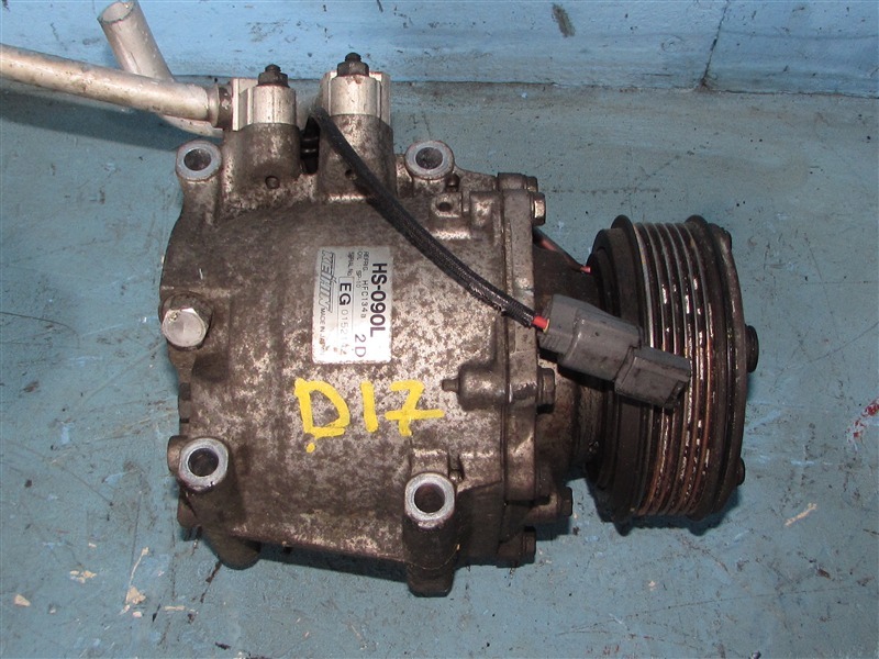 Компрессор кондиционера HONDA STREAM RN1 D17A HS-090L контрактная