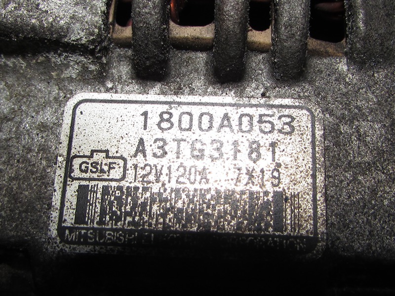 Генератор MITSUBISHI OUTLANDER CW5W 4B12
