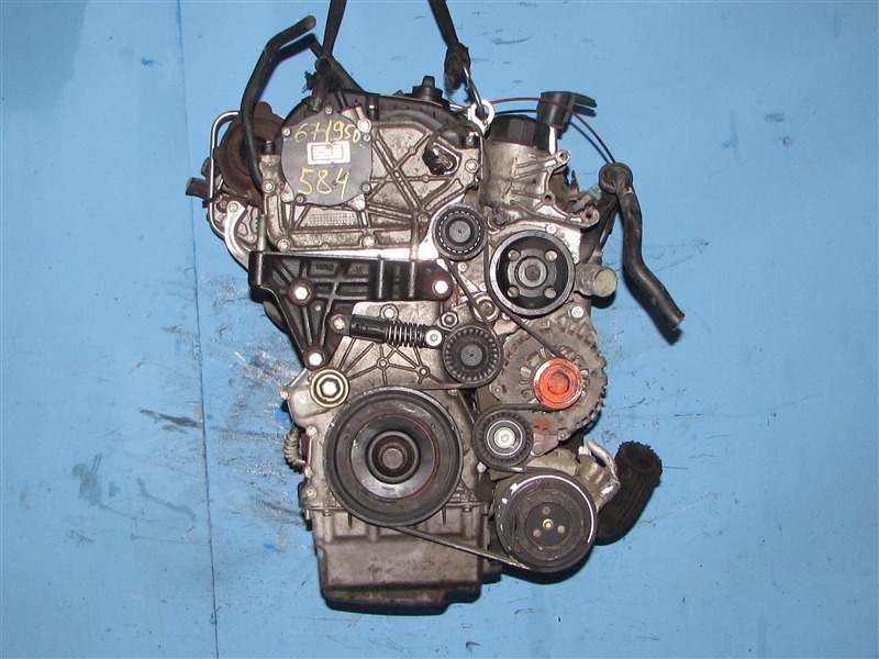 Двигатель SSANGYONG Korando CK D20DTF 671.950 671950 контрактная