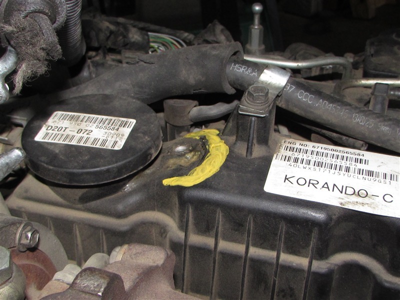 Двигатель Korando CK D20DTF 671.950