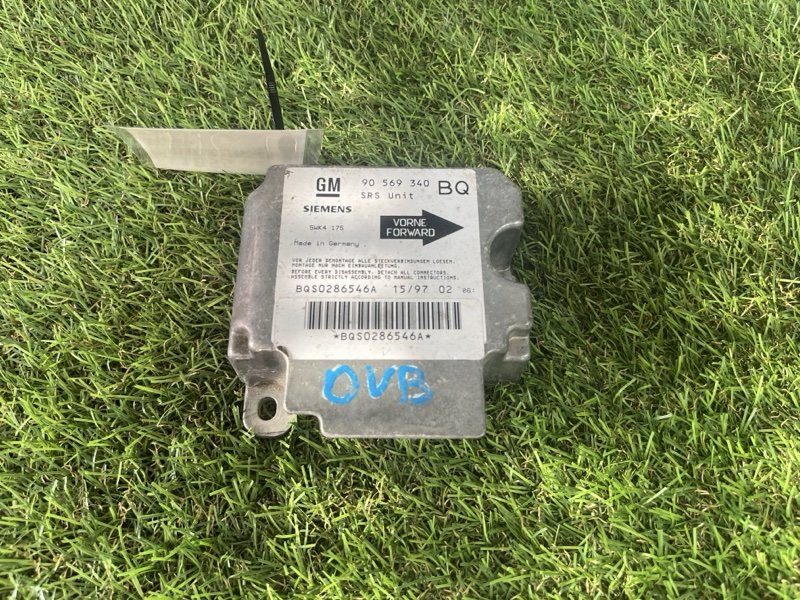 Блок AirBAG Opel Vectra B 90569340 контрактная