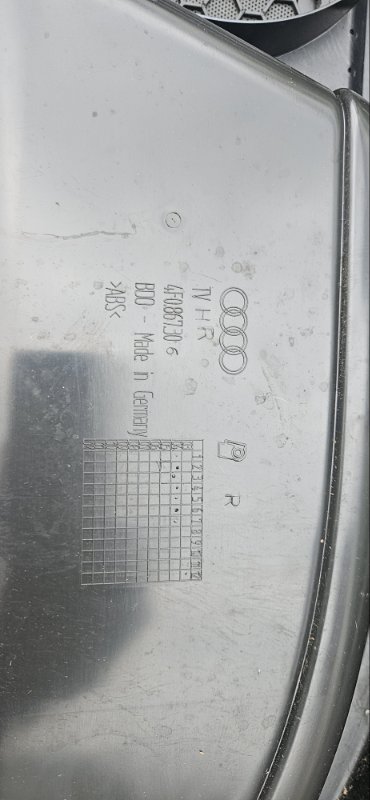Обшивка двери задняя правая A6 C6