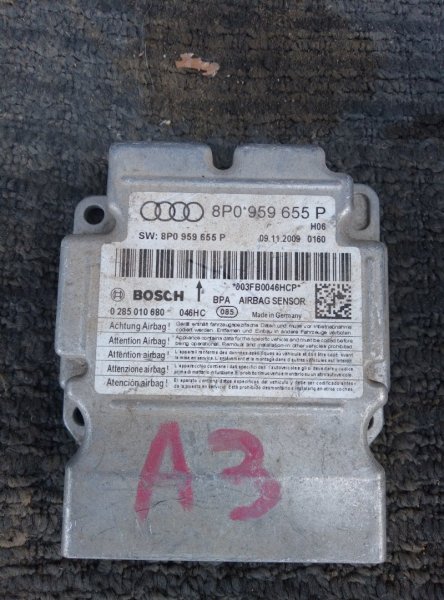 Блок управления аирбаг Audi A3 8P CAX (б/у)