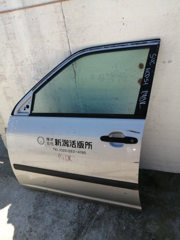 Дверь Toyota Probox NCP50 передняя левая (б/у)
