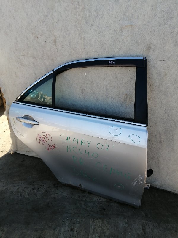 Дверь Toyota Camry ACV40 задняя правая (б/у)