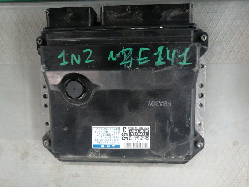 Блок управления двигателем Toyota Fielder NZE141 1NZ (б/у)