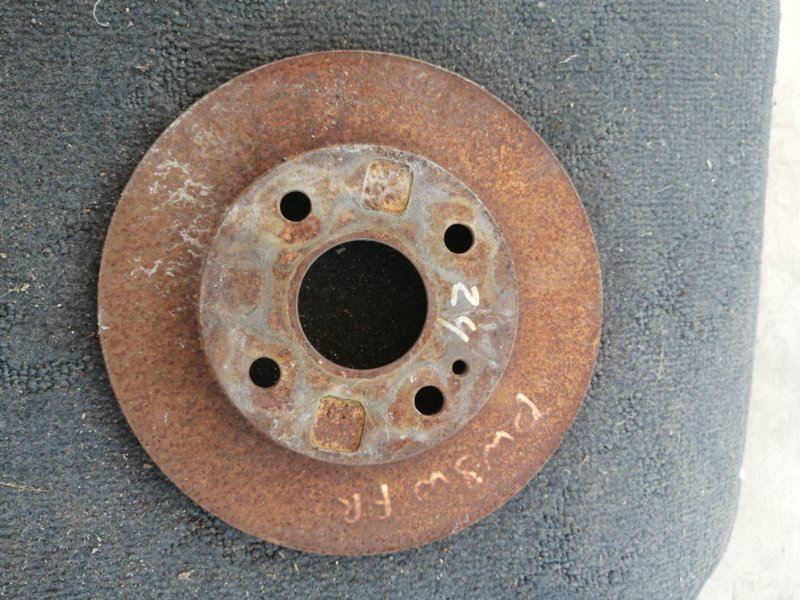 Тормозной диск Mazda Demio DW B3 передний (б/у)