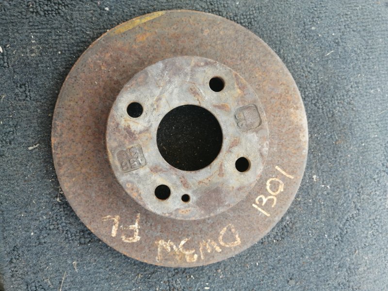 Тормозной диск Mazda Demio DW B3 передний (б/у)