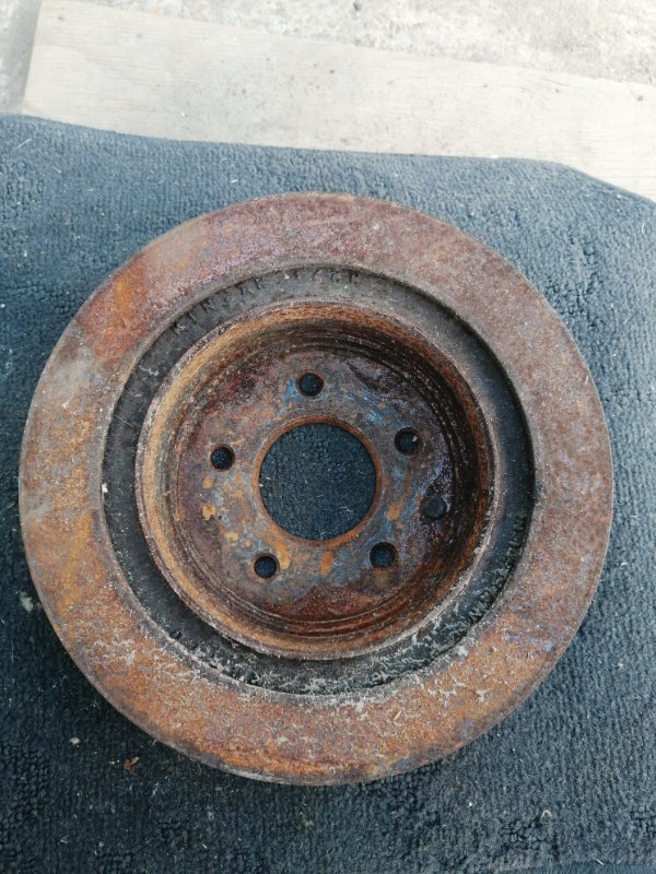Тормозной диск Nissan X-Trail T31 MR20 задний (б/у)
