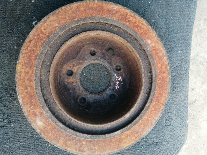 Тормозной диск Nissan X-Trail T30 QR20 задний (б/у)