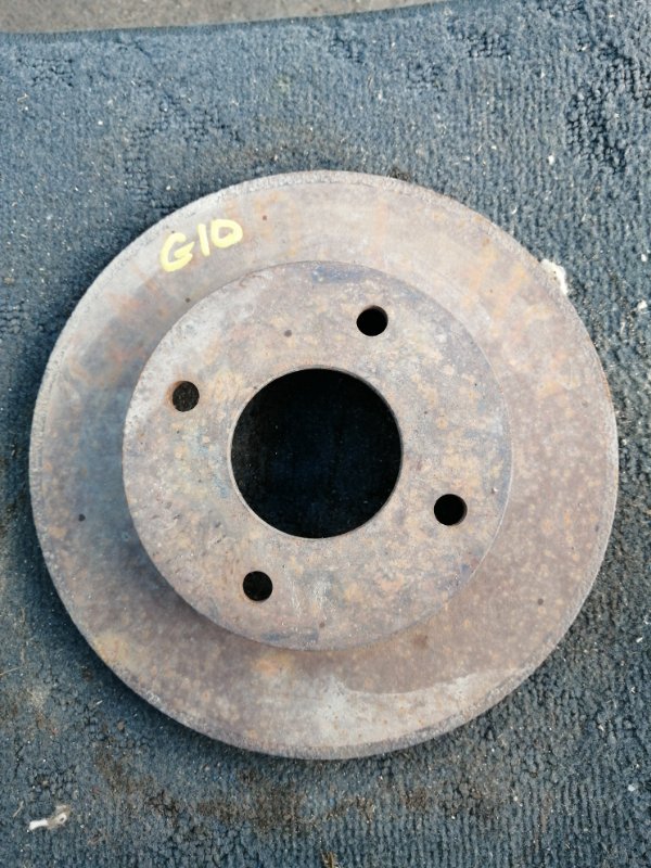 Тормозной диск Nissan Bluebird Sylphy G10 QG15 передний (б/у)