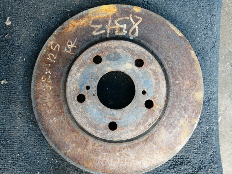 Тормозной диск Toyota Mark X GRX125 4GR передний (б/у)