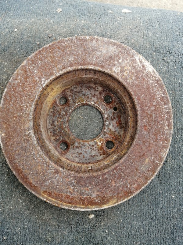 Тормозной диск Mazda Demio DW3W B3 передний (б/у)