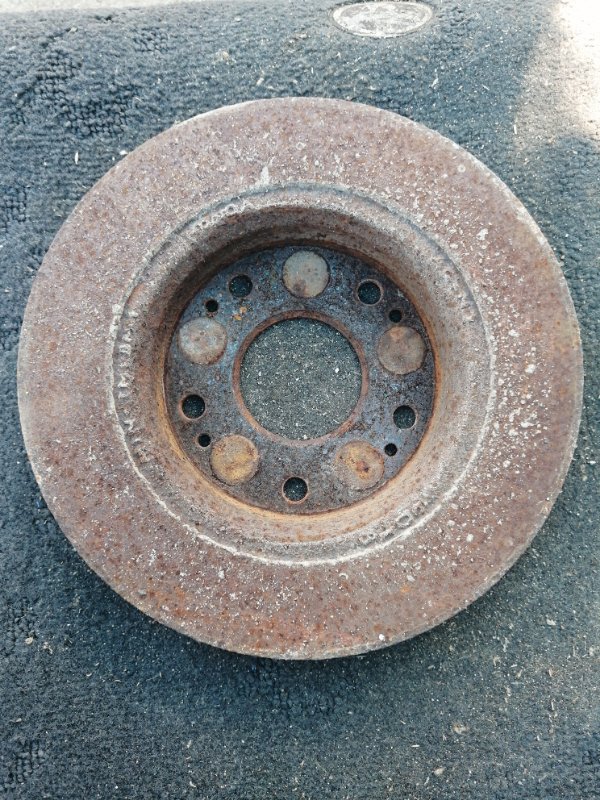 Тормозной диск Honda Civic FD3 LDA задний (б/у)