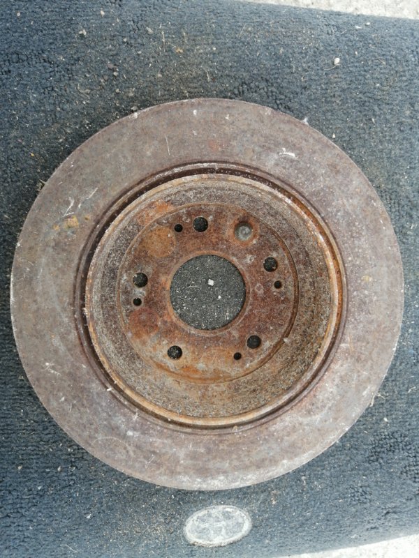 Тормозной диск Honda Accord CM2 задний (б/у)