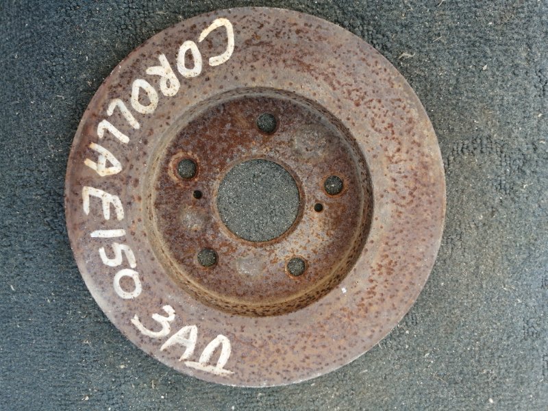 Тормозной диск Toyota Corolla150 E150 1ZR задний (б/у)