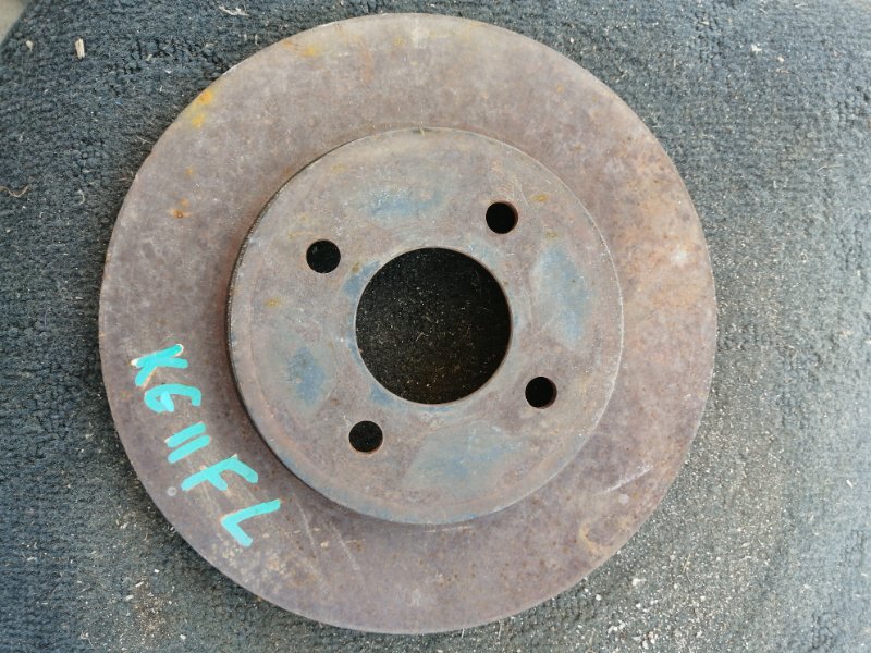Тормозной диск Nissan Bluebird Sylphy G11 HR15 передний (б/у)