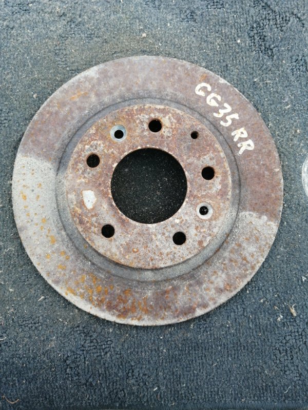 Тормозной диск Mazda 6 GG задний (б/у)