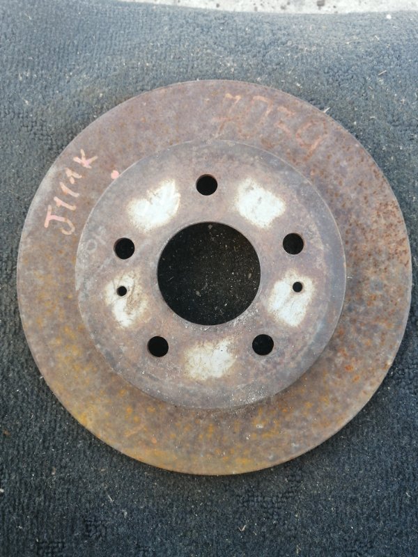 Тормозной диск Daihatsu Terios J111G задний (б/у)