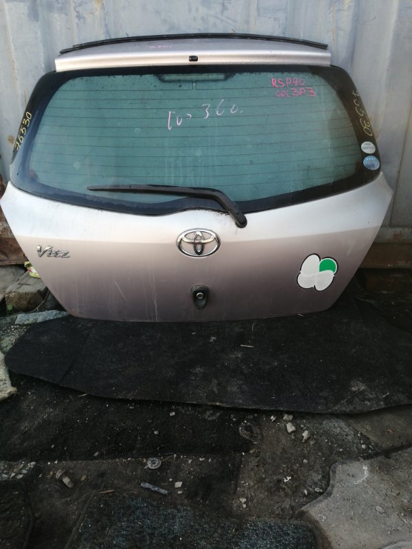 Дверь багажника Toyota Vitz KCP90 (б/у)
