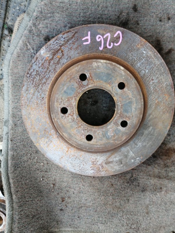 Тормозной диск Nissan Serena C26 MR20 передний (б/у)