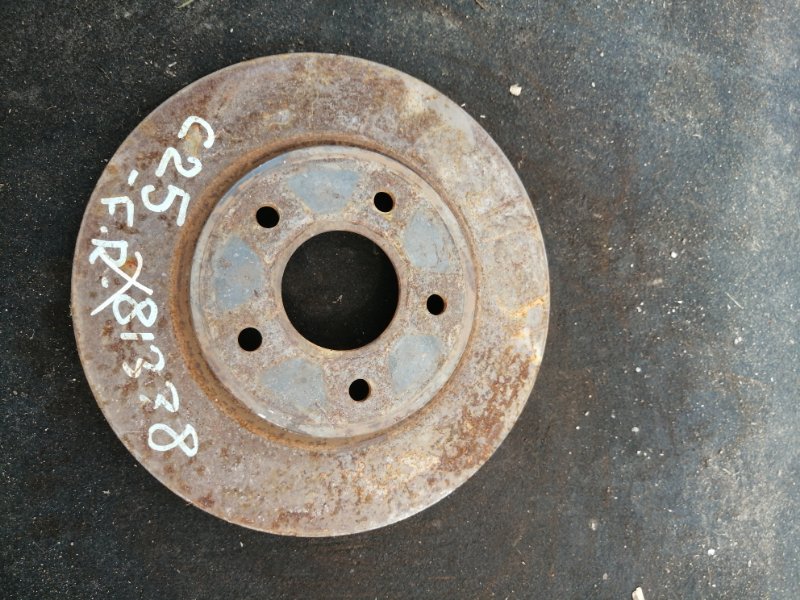 Тормозной диск Nissan Serena C25 MR20 передний (б/у)