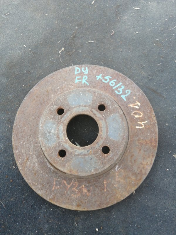 Тормозной диск Mazda Demio DY ZY передний (б/у)