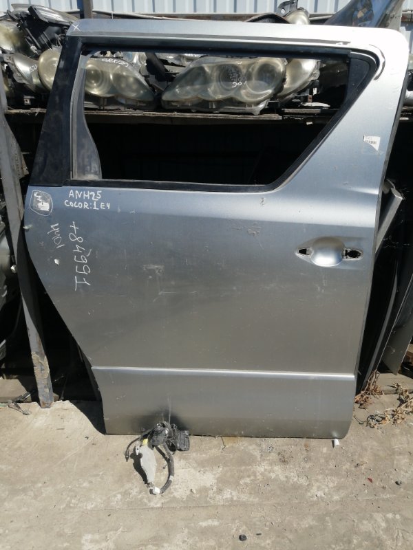 Дверь Toyota Alphard ANH20 задняя правая (б/у)