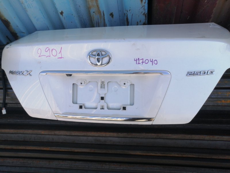 Крышка багажника Toyota Mark X GRX121 2009 (б/у)