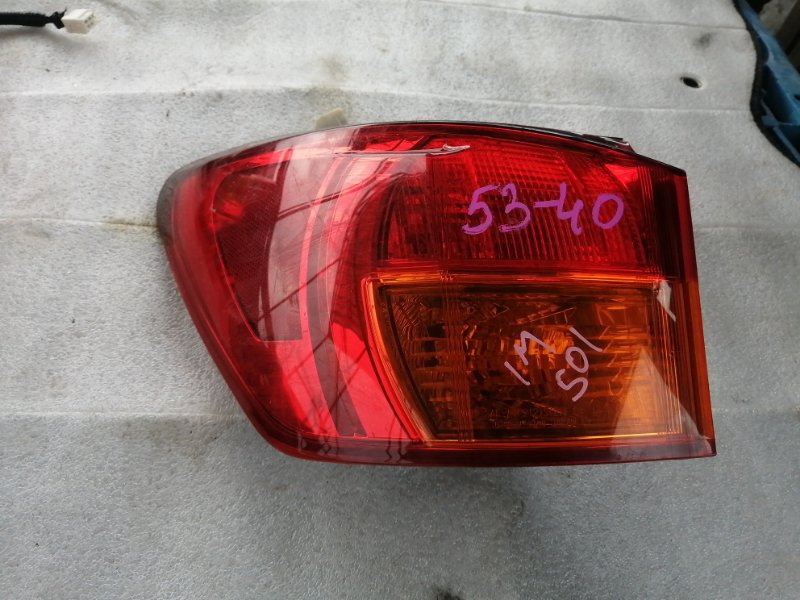 Стоп-сигнал Lexus Is250 GSE20 задний левый (б/у)