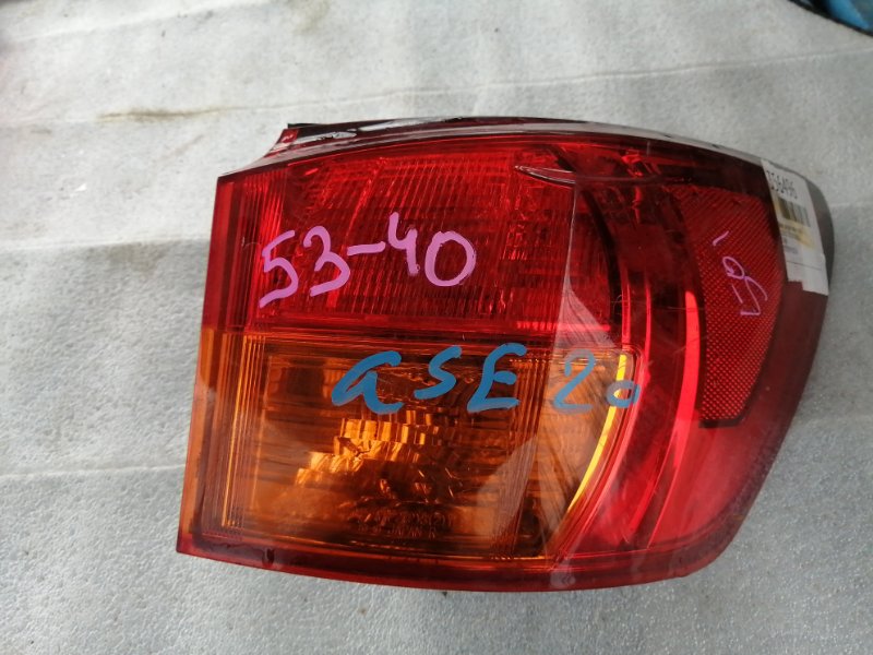 Стоп-сигнал Lexus Is250 GSE20 задний правый (б/у)
