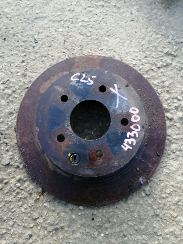 Тормозной диск Nissan Serena C25 MR20 задний (б/у)