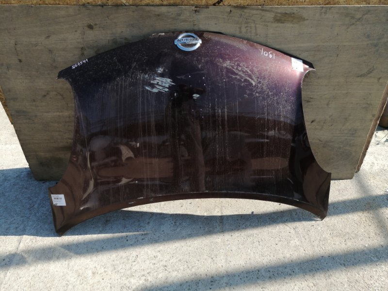 Капот NISSAN March K12 (б/у) Капот NISSAN March K12 (б/у)