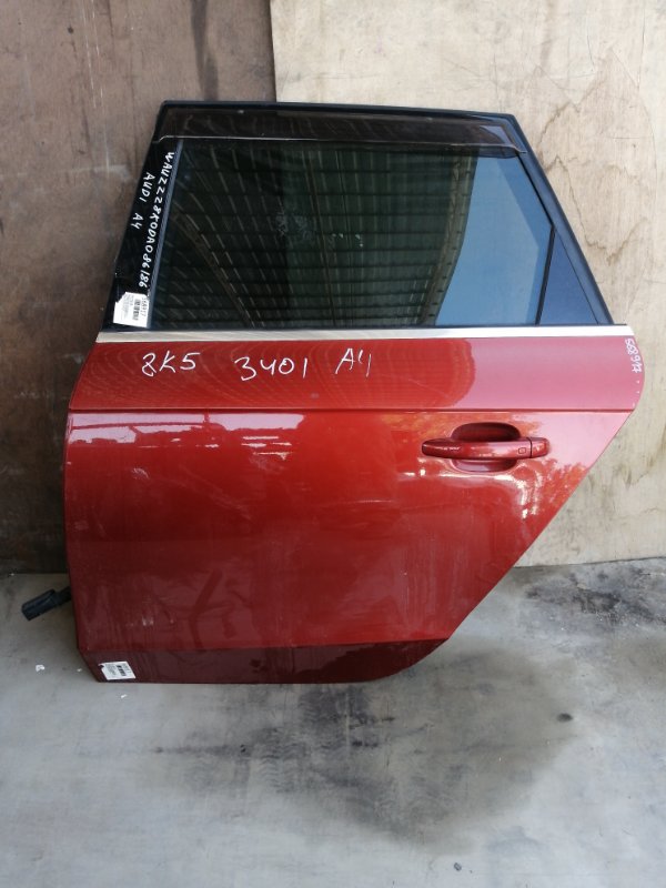 Дверь Audi A4 8K5 задняя левая (б/у)