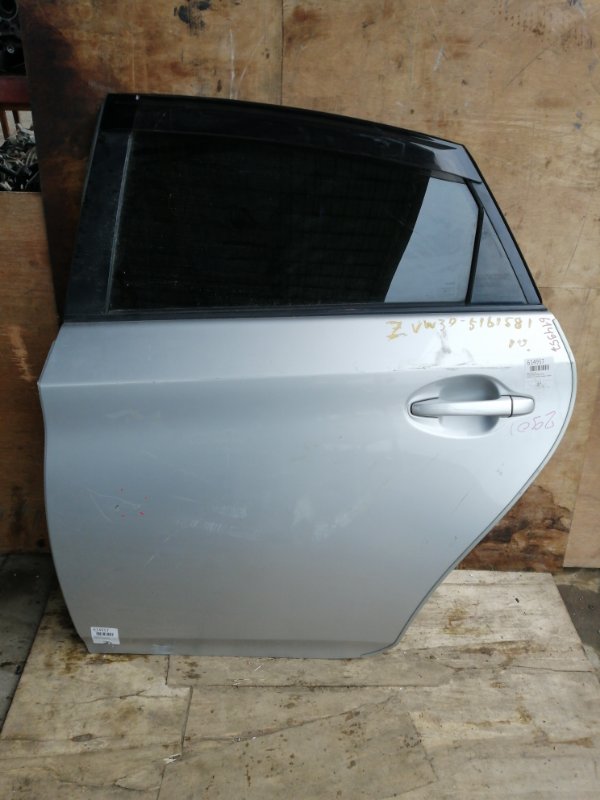 Дверь Toyota PRIUS ZVW30 задняя левая (б/у)