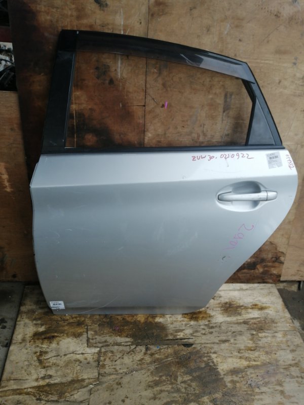Дверь Toyota PRIUS ZVW30 задняя левая (б/у)