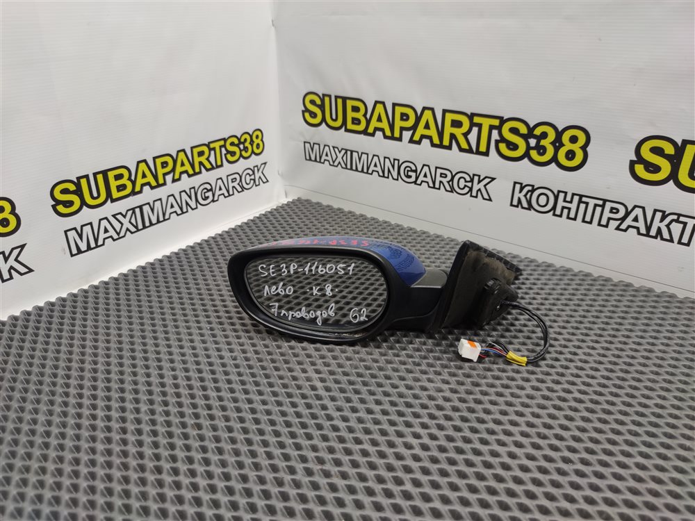 Зеркало заднего вида переднее левое MAZDA RX-8 2008 SE3P 2 ROTOR ENGINE & TRANSMISSION F15269180C контрактная