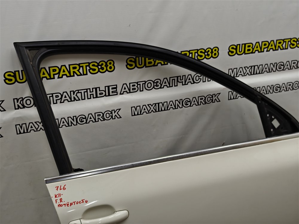 Дверь передняя правая VOLKSWAGEN TOUAREG 7L BHK
