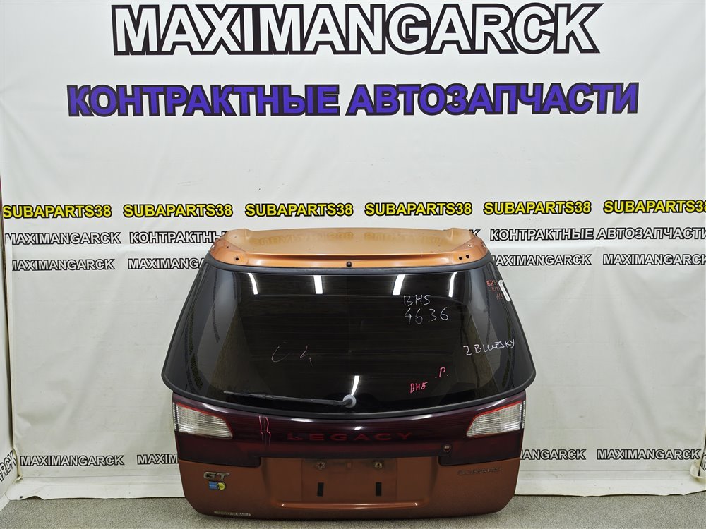 Дверь пятая SUBARU LEGACY 2001 BH5 EJ206 60800AE040 контрактная