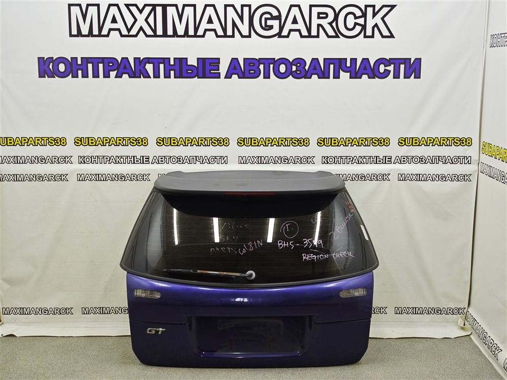 Дверь пятая SUBARU LEGACY 2001 BH5 EJ206 60800AE040 контрактная