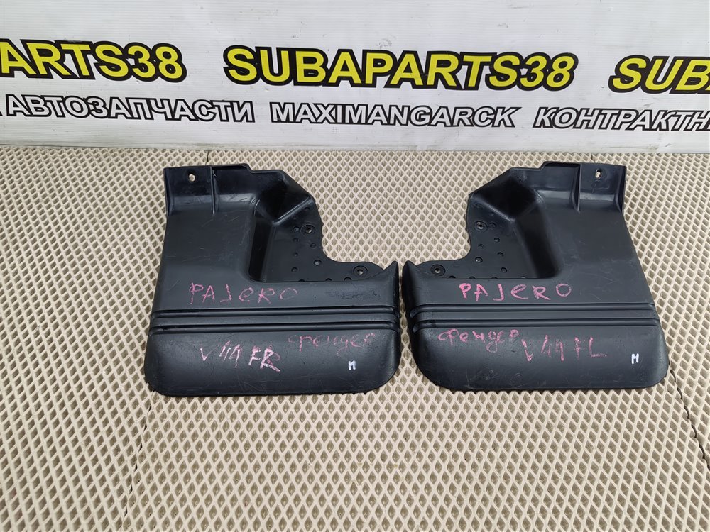 Брызговик передний MITSUBISHI PAJERO 1999 V44 4D56 MB646928 контрактная