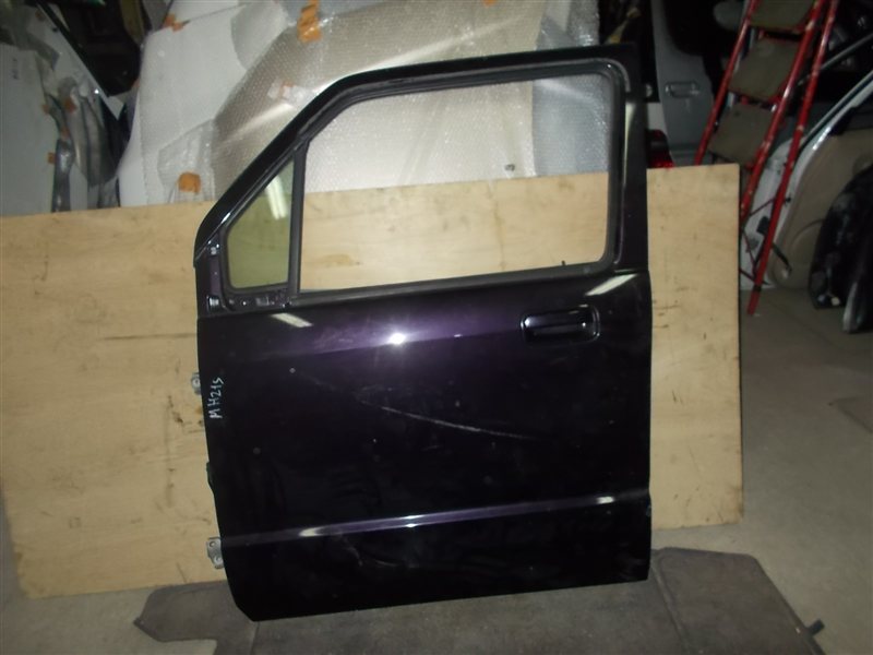 Дверь Suzuki Wagon R MH21S передняя левая (б/у)