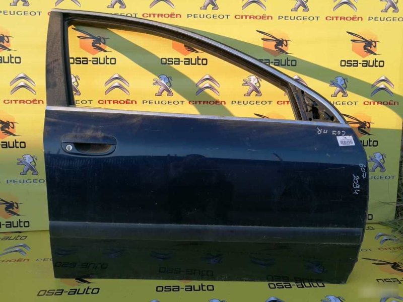Дверь передняя правая Peugeot 607 2003 9004L4 контрактная