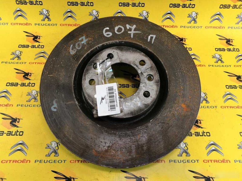 Диск тормозной передний Peugeot 607 2003 3.0 4246V5 контрактная