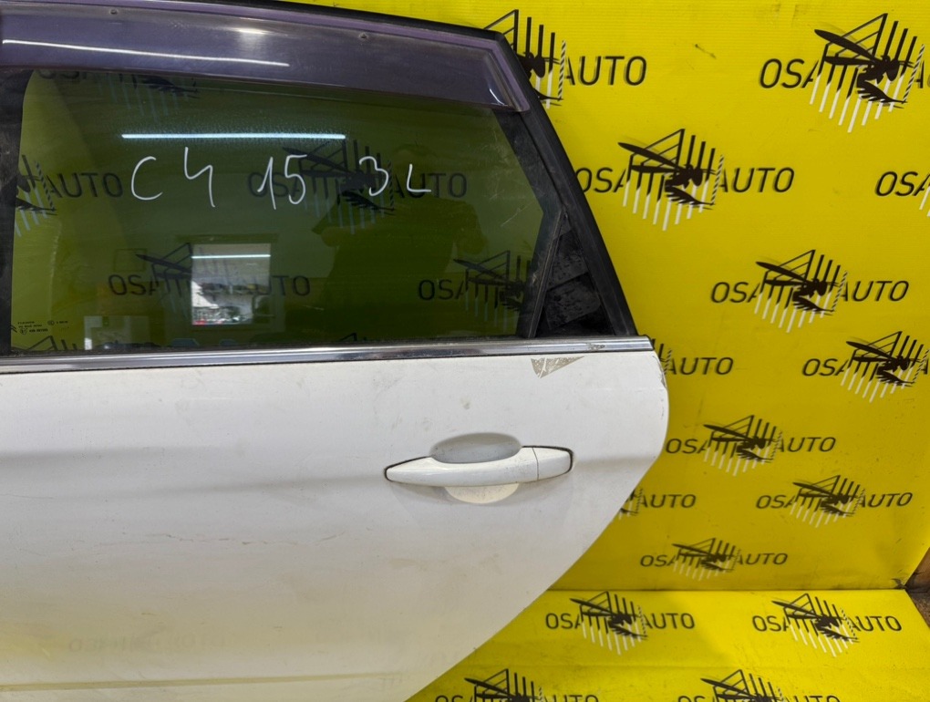 Дверь боковая задняя левая Citroen C4 B7