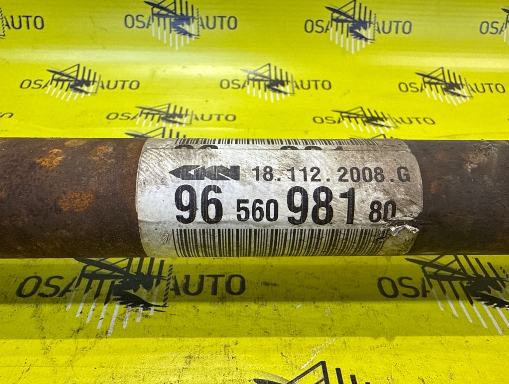 Привод колеса АКПП передний правый 207 2010 1.6 EP6C Привод колеса АКПП передний правый 207 2010 1.6 EP6C