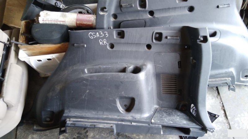 Обшивка багажника TOYOTA VANGUARD GSA33 2GRFE 2008 правая (б/у)
