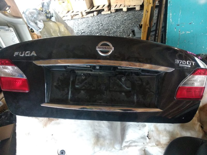 Крышка багажника Nissan Fuga KNY51 VQ37-VHR 2009 задняя (б/у)