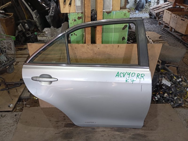 Дверь Toyota Camry ACV40 2AZ-FE 2008 задняя правая (б/у)