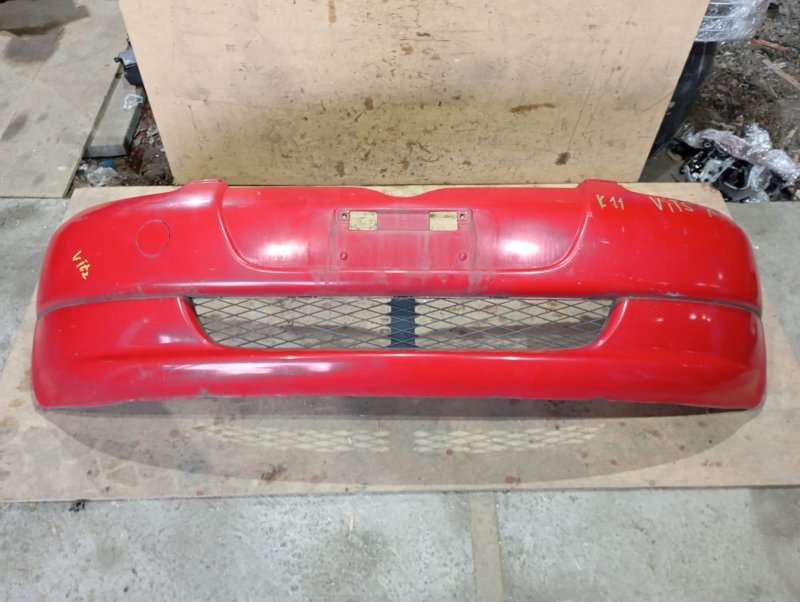 Бампер Toyota Vitz SCP10 1SZFE 2000 передний (б/у)